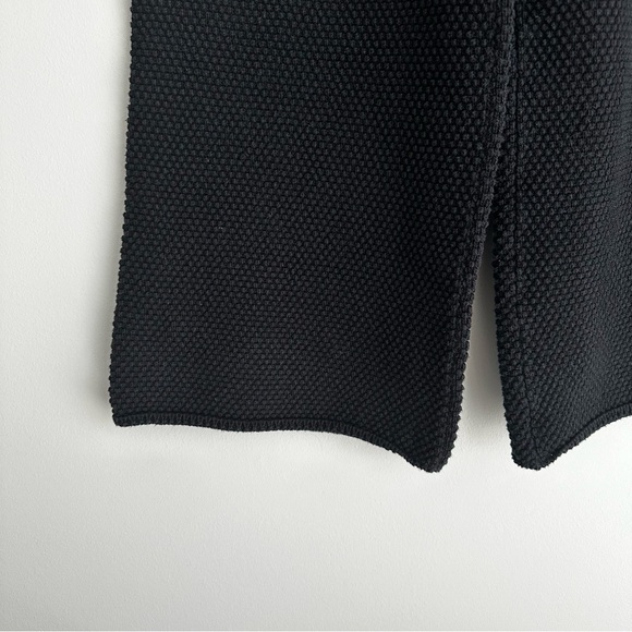 Free People fp Beach Knit Relaxed Flowy Pants Black - Picture 4 of 9